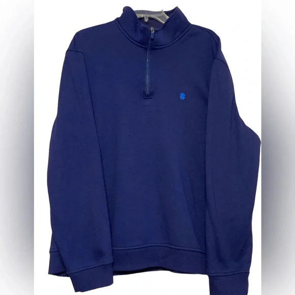 IZOD Advantage Performance 1/4 zip pullover sweater blue men’s size XXL - Picture 1 of 4